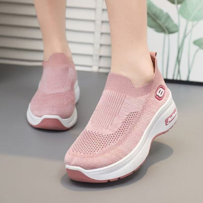 Damen Sneaker Atmungsaktiv Weich Komfort