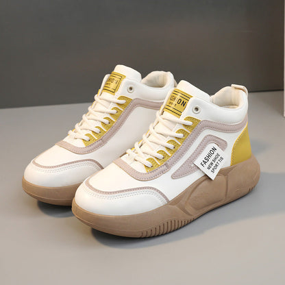 Damen High- Sneaker Atmungsaktives Material