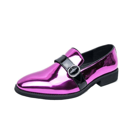 Damen Mokassins Schnallen Detail Elegant