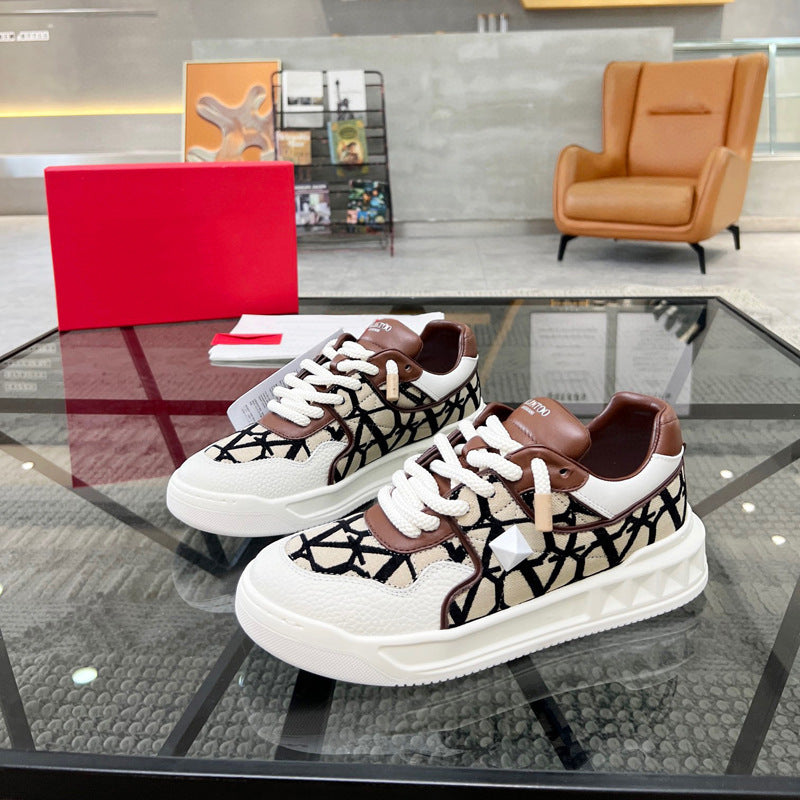 Damen Sneaker Camouflage Robust Sport