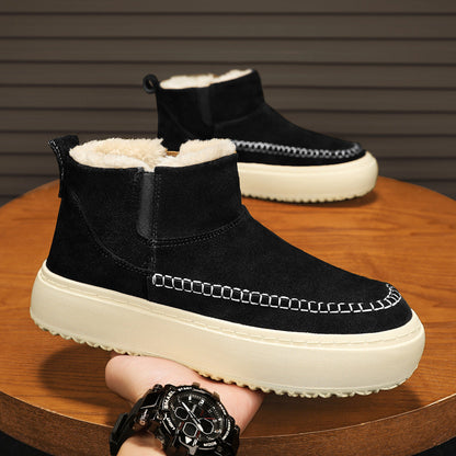 Damen Winterstiefel Warm Elastisch