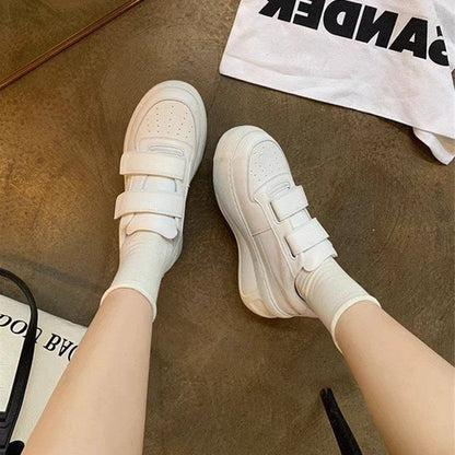 Damen Sneaker Gepolstert Klettverschluss