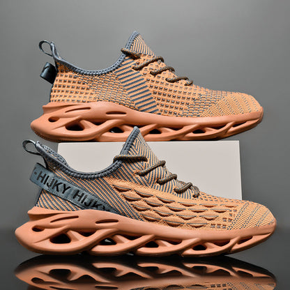 Damen Sneaker Sportlich Atmungsaktiv Flexibel Mit Dämpfung
