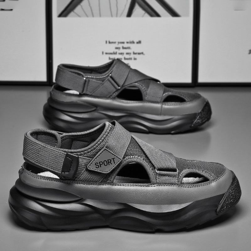 Damen Sport-Sandalen Bequem Komfortabel Schwarz - Norvielle