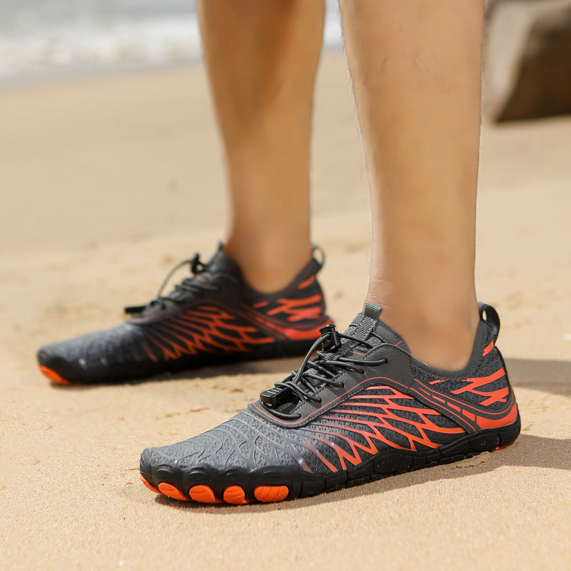 Damen Fitness-Sneaker Atmungsaktives Mesh Rutschfest