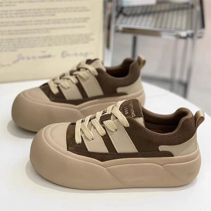 Damen Hohe Sneaker Atmungsaktives Obermaterial Sportlich