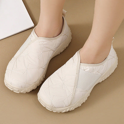 Damen Rutschfeste Outdoor-Slipper Warm Bequem