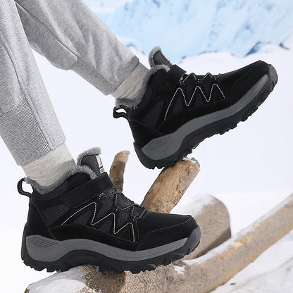 Damen Winterstiefel Isoliert Rutschfest Weich