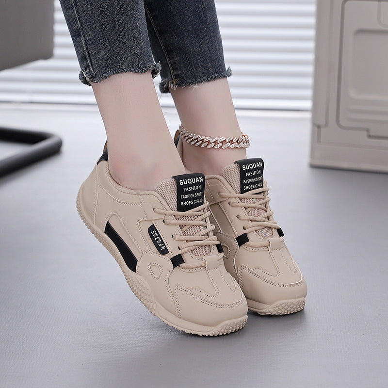 Damen Sneaker Sportlich Atmungsaktives Mesh Schnürsystem - Norvielle
