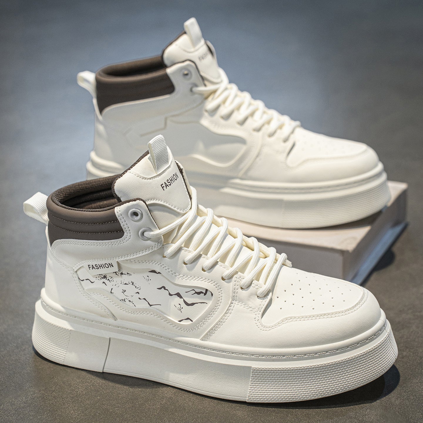 Damen High- Sneaker Modisch Hochwertig