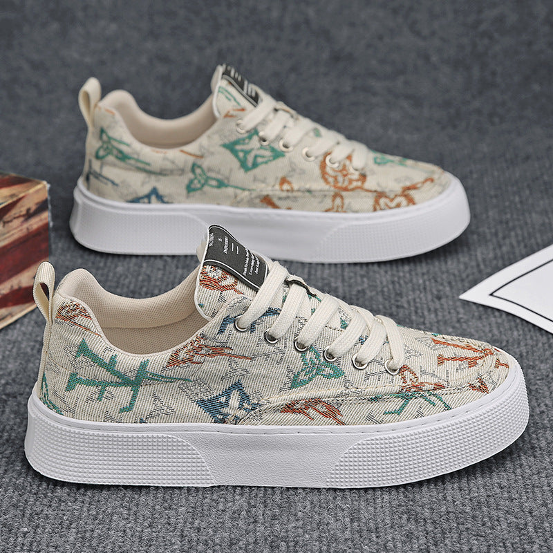 Damen Sneaker Leicht Canvas Bequem