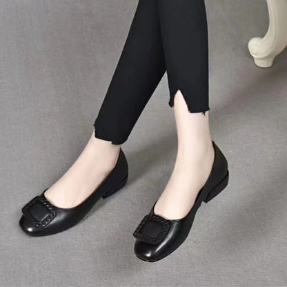 Damen Ballerinas Elegante Schmuckdetails Bequem