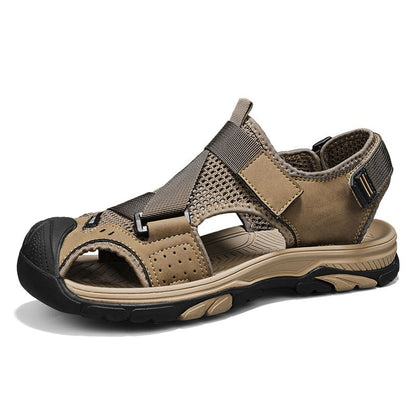 Herren Rutschfeste Sandalen Verstellbar Sommer