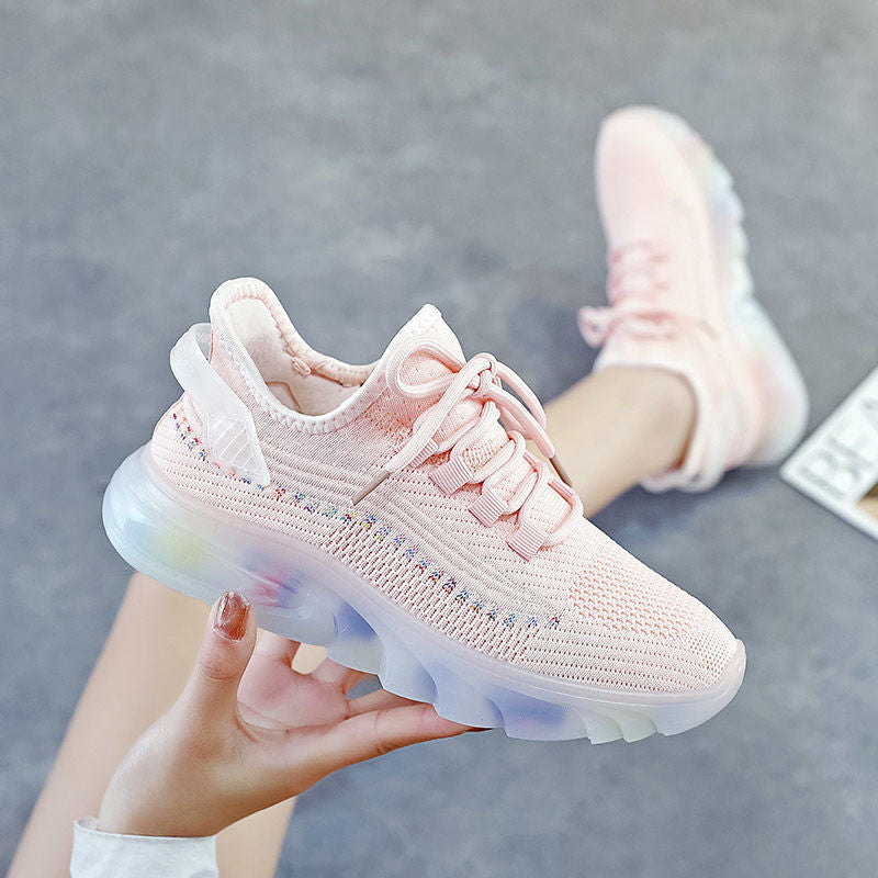 Damen Laufschuhe Sportlich Luftpolster Bequem