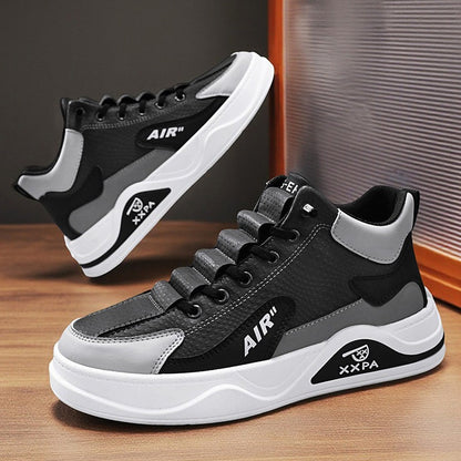 Herren High- Sneaker Atmungsaktives Mesh Rutschfeste Sohle