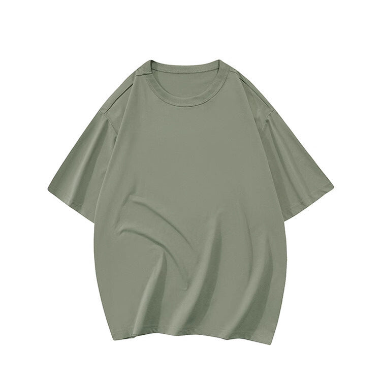 Damen Oversized T-Shirt Lässig Baumwolle