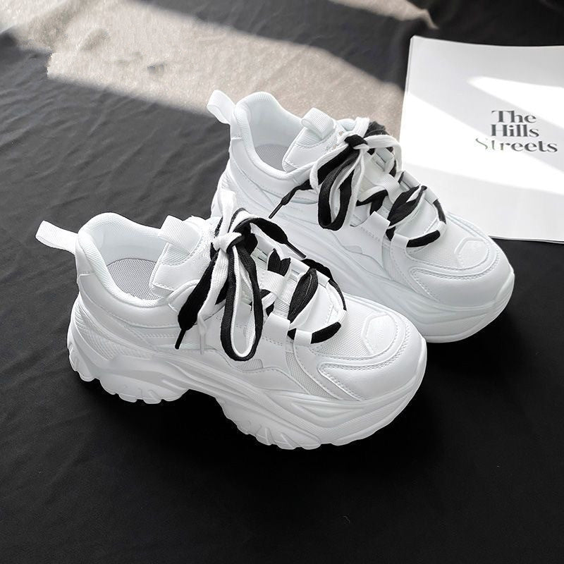 Damen Sneaker Bequem Chunky