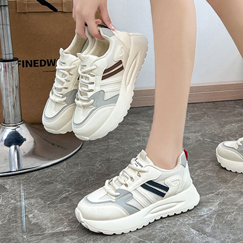 Damen Sneaker Atmungsaktiv Komfortabel Laufschuhe Sport - BerlinGlamour