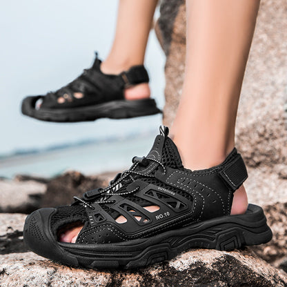 Damen Sport-Sandalen Atmungsaktives Mesh Komfort-Sohle