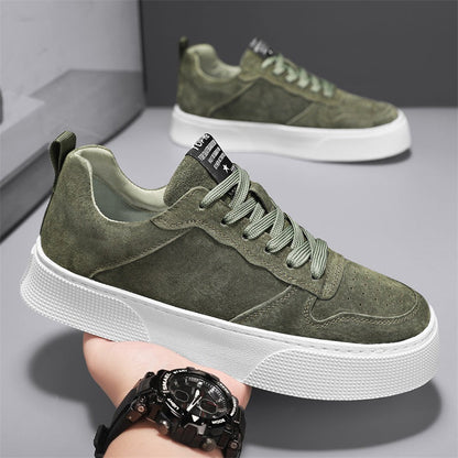 Damen Sneaker Wildleder Atmungsaktives Obermaterial