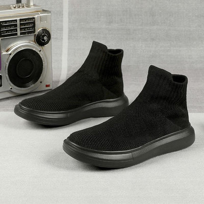 Damen Sneaker Atmungsaktive Sockenschuhe Rutschfest