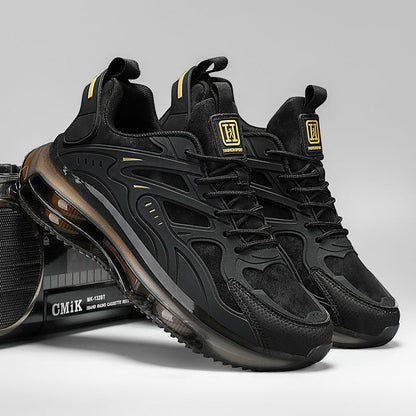 Damen Laufschuhe Sportlich Weich Dämpfung Schwarz - Norvielle