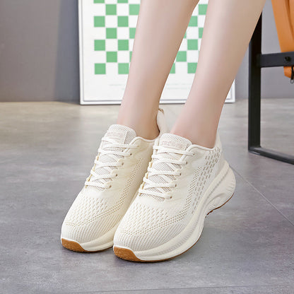Damen Laufschuhe Atmungsaktives Mesh Flexibel Mit Stabilisierender