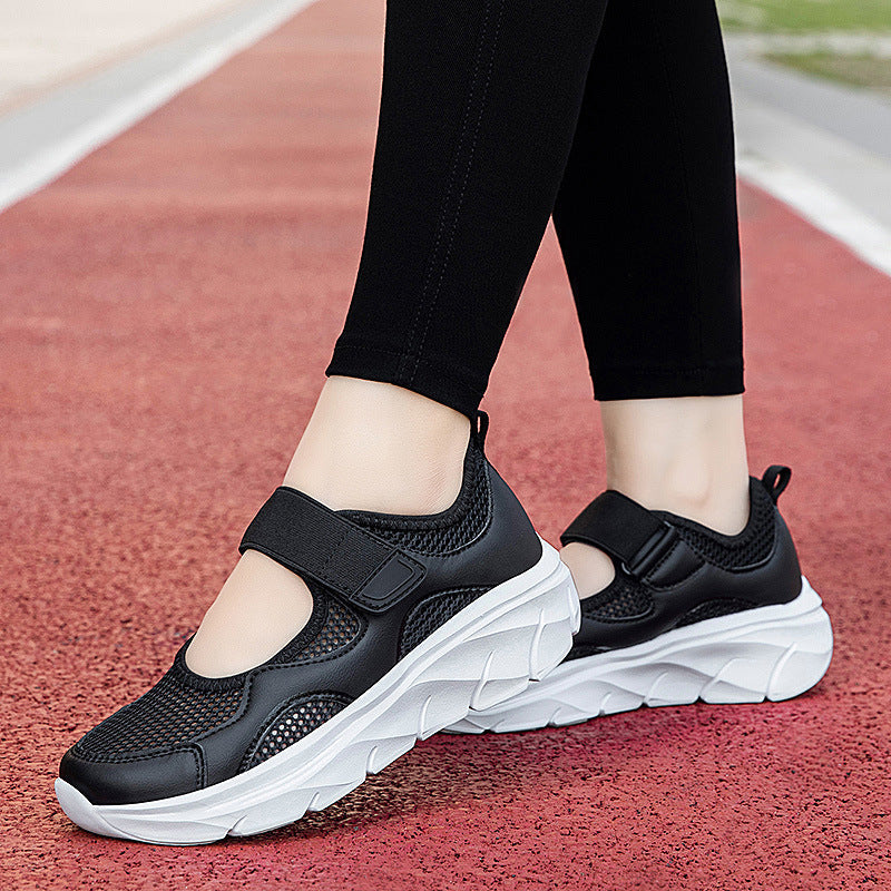Damen Sneaker Atmungsaktives Netzmaterial Leicht
