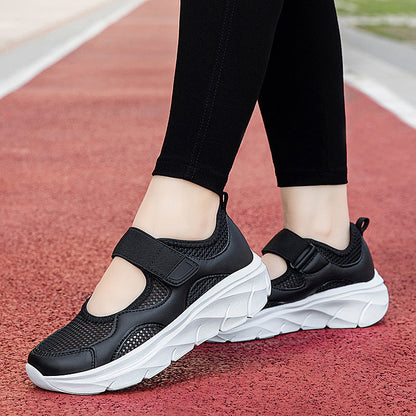 Damen Sneaker Atmungsaktives Netzmaterial Leicht