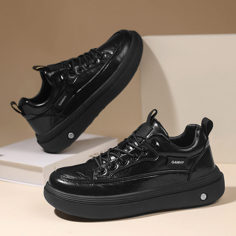 Damen Sneaker Sportlich Low- Atmungsaktives Mesh Bequem Schwarz - Norvielle