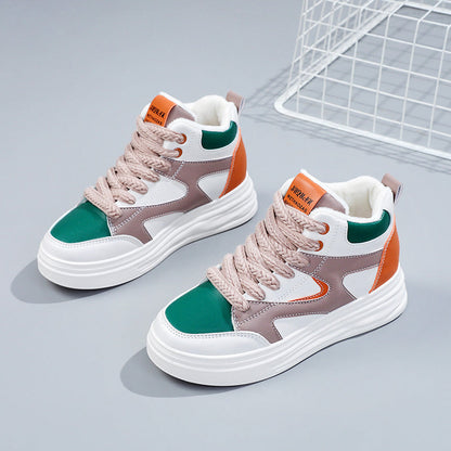 Damen High- Sneaker Trendfarben