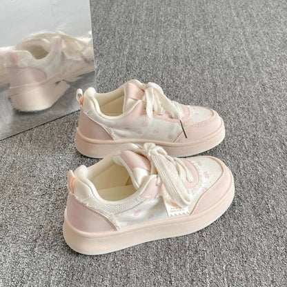 Damen Schnürschuhe Weich Bequem