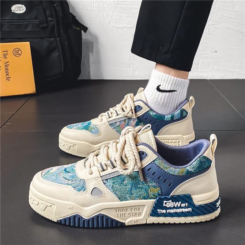 Damen Sneaker Sportlich Komfortabel Rutschfest