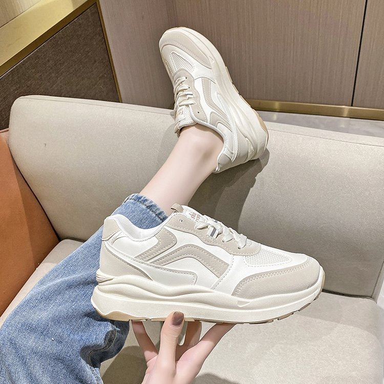 Damen Sneaker Atmungsaktives Mesh Dämpfende Laufsohle