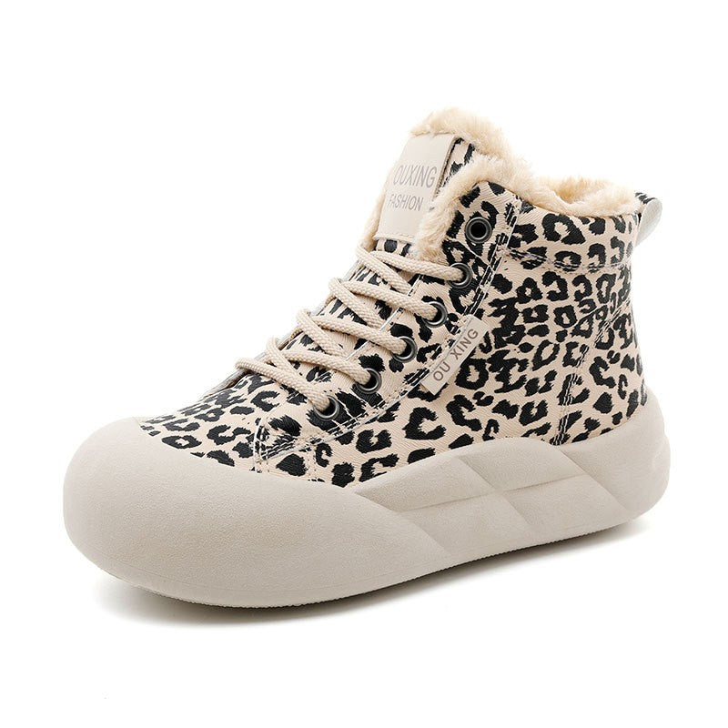 Damen High- Sneaker Weiches Innenfutter Modisch - Norvielle