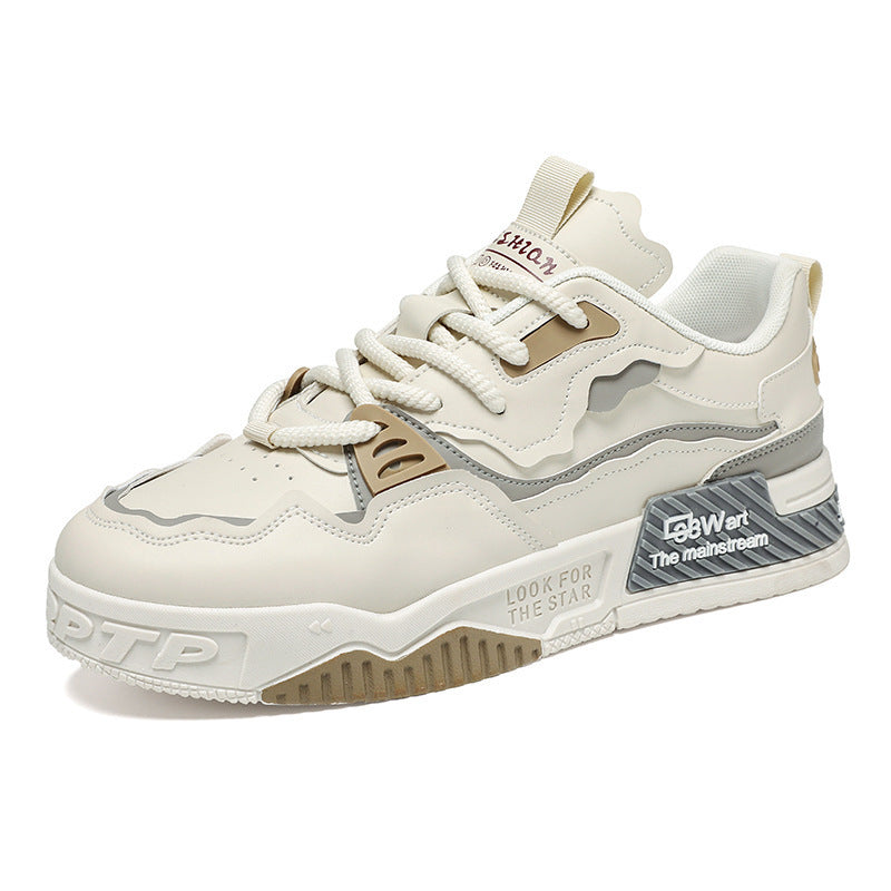 Damen Plateausneaker Hoch Modisch Schnürsystem