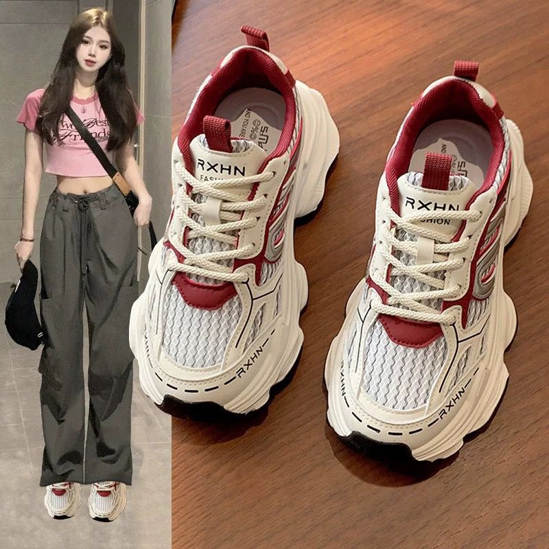 Damen Sneaker Atmungsaktiv Komfortabel - Norvielle