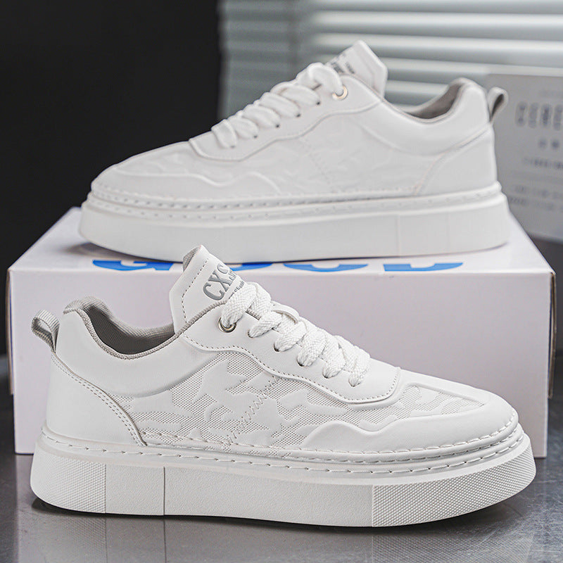 Damen Sneaker Bequem Sportlich Weiss