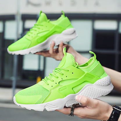 Damen Sneaker Atmungsaktives Netz Leichtlaufsohle