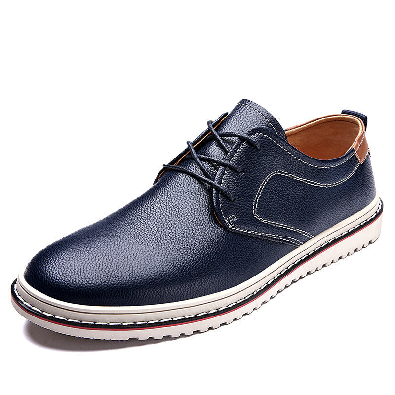Herren Schnürschuhe Leder Elegante Modern