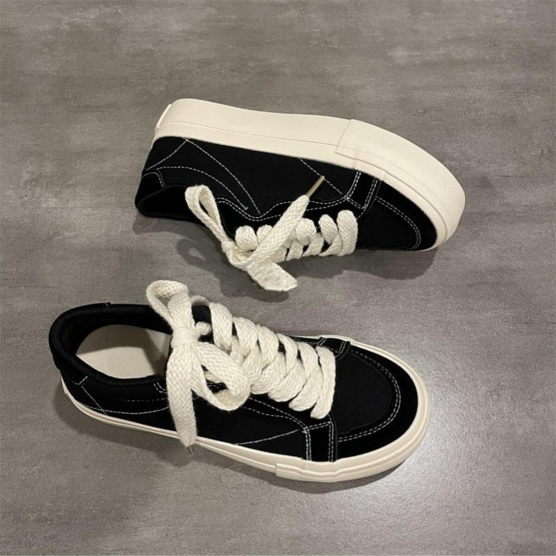 Damen Sneaker Dickes Profil Skater Style