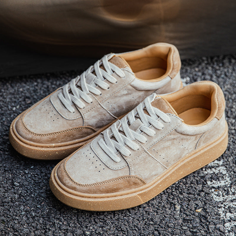 Damen Sneaker Veloursleder Komfortschuhe