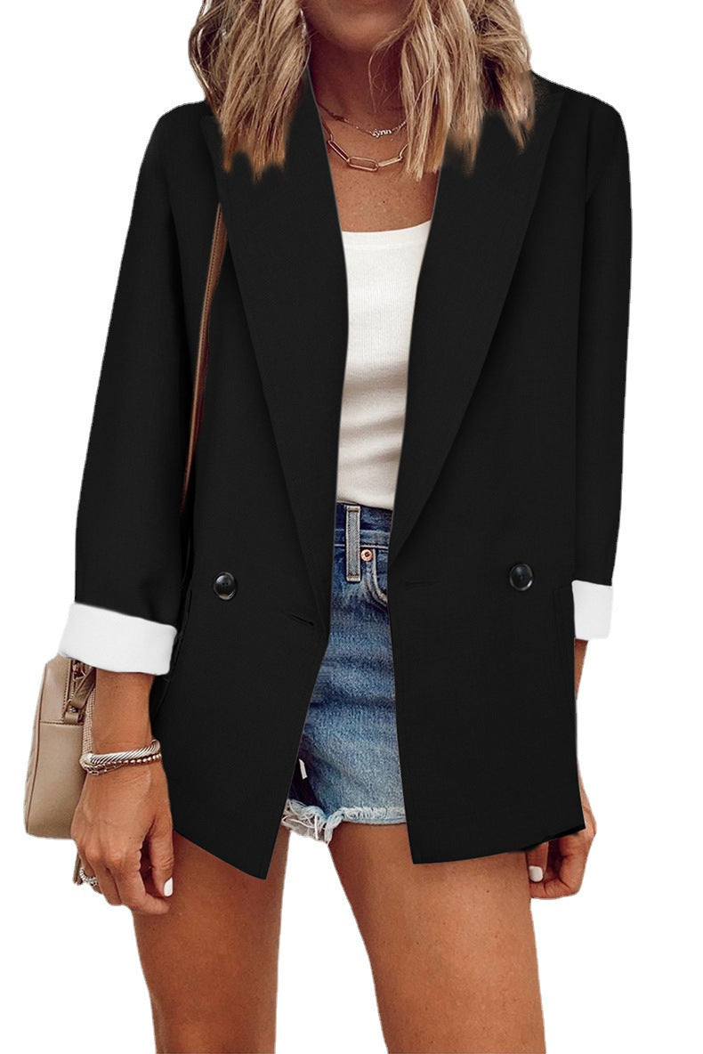 Damen Blazer Oversized Elegant