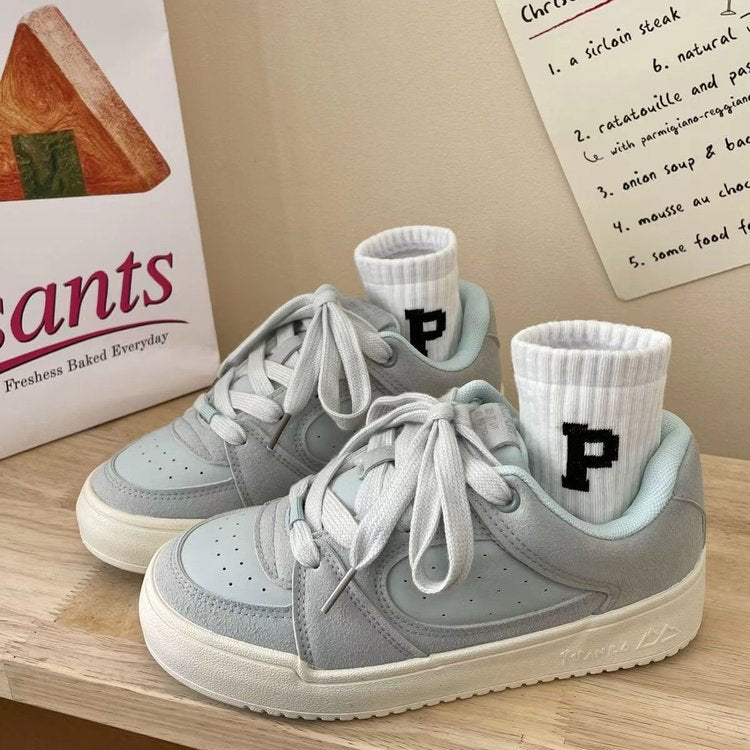 Damen Sneaker Bequem Strapazierfähig Laufsohle Schwarz - Norvielle