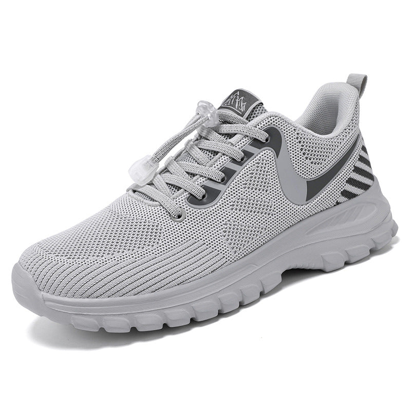 Damen Laufschuhe Atmungsaktives Mesh Elastisch Schnellschnürsystem