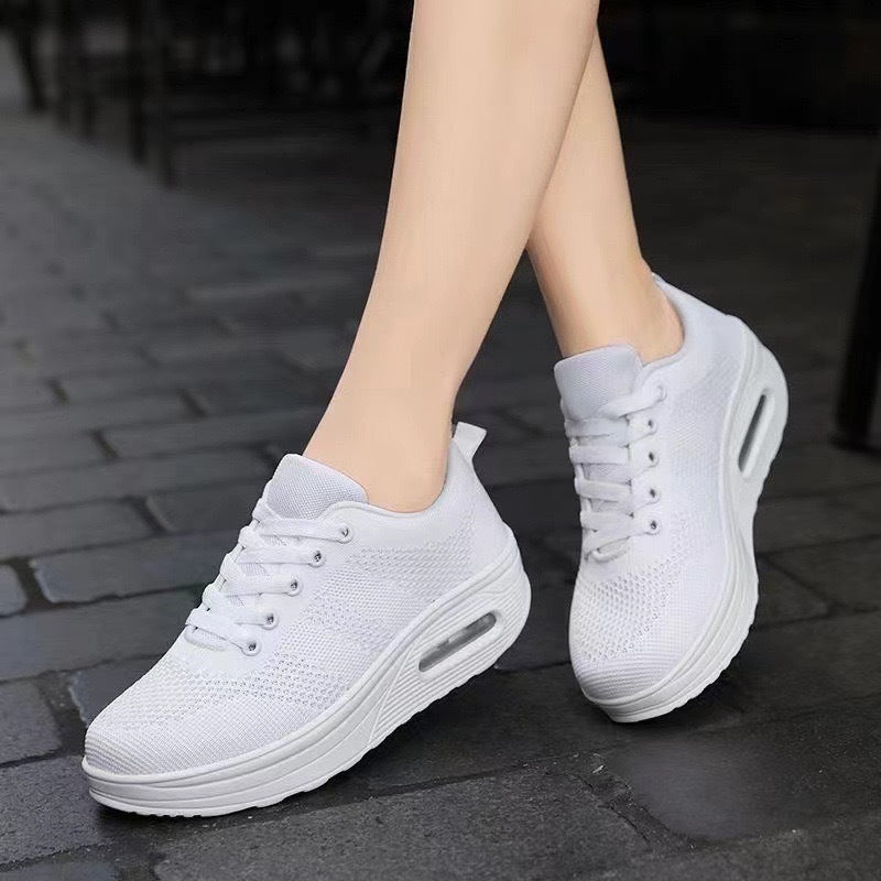 Damen Sport Sneaker Atmungsaktives Luftpolster