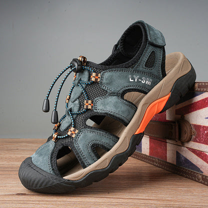 Damen Trekking-Sandalen Sportlich Rutschfest Schnellschnürsystem