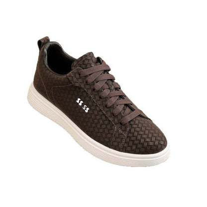 Damen Sneaker Geflochten Rutschfest