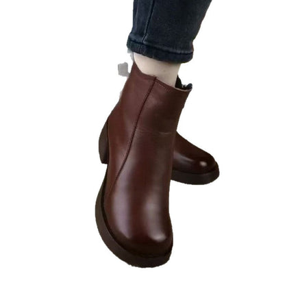 Damen Winterstiefeletten Warm Rutschfest Komfortschuhe