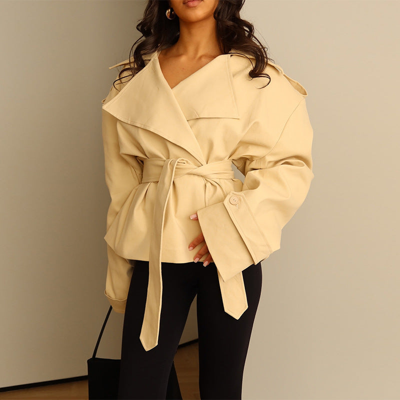 Damen Überwurfjacke Lässig Modern
